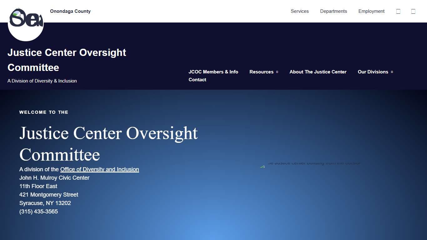 Home - Justice Center Oversight Committee